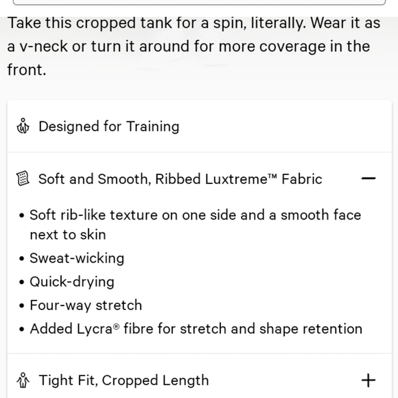 Lululemon Ribbed Tank - Picture 7 of 8